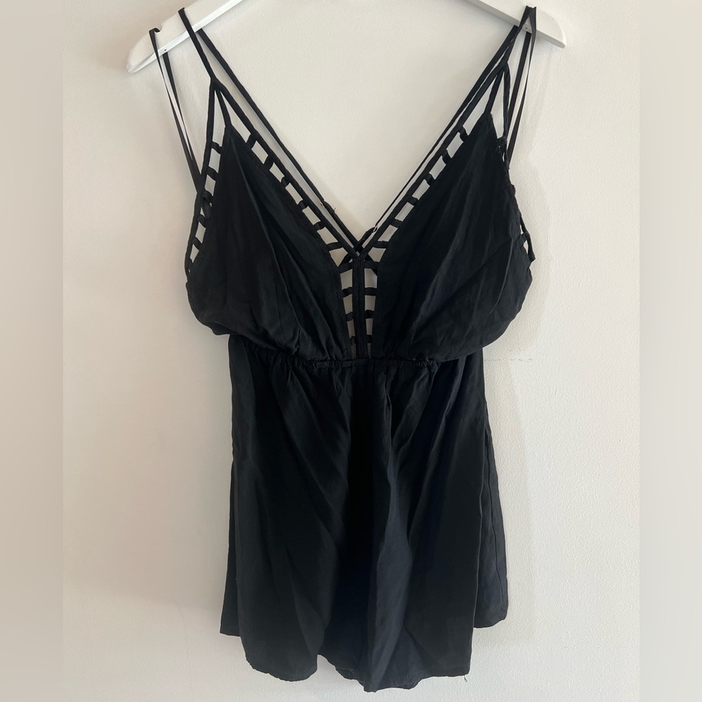 Black Romper XS
